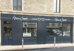 photo du magasin d’optique anna-sam à Douvres la délivrande